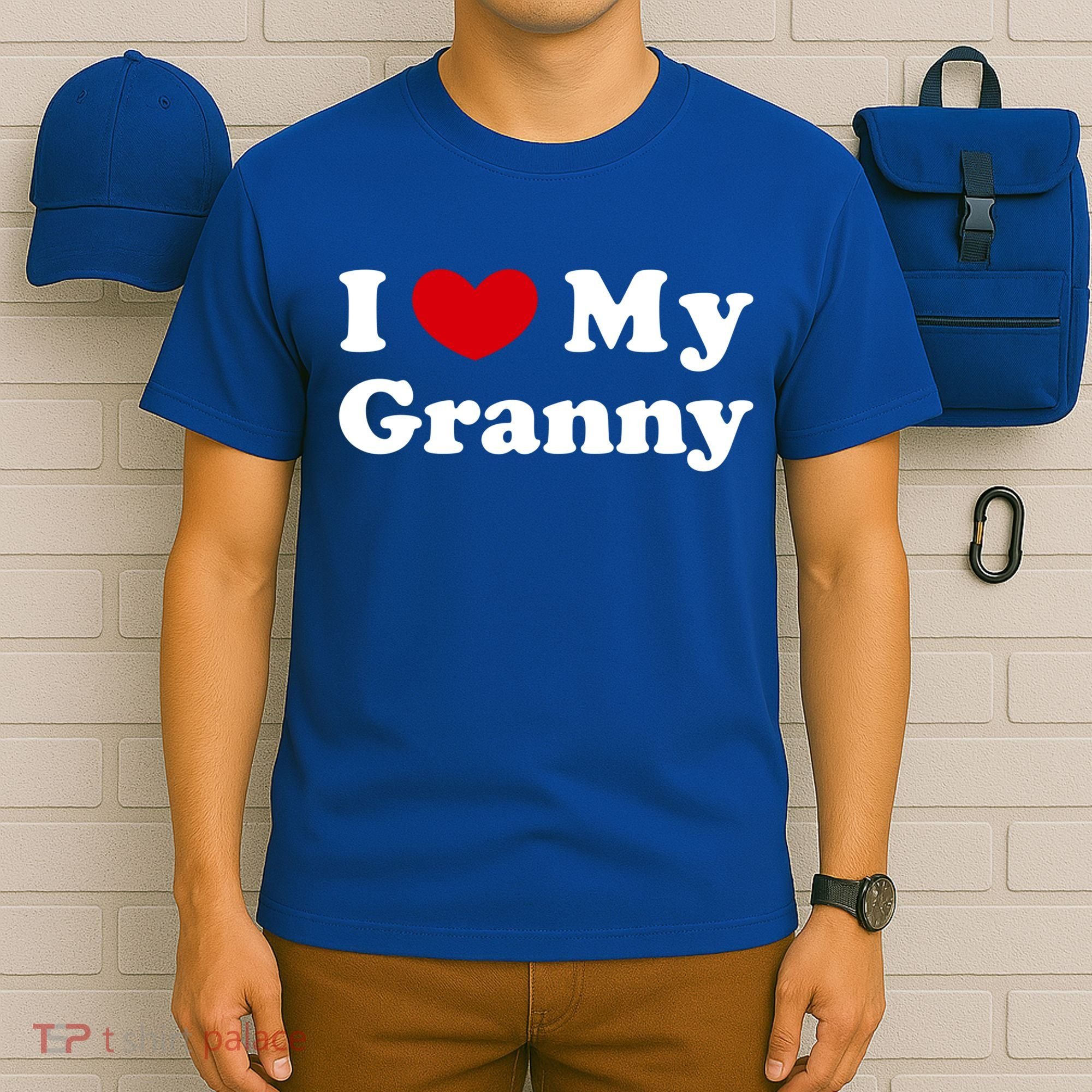 I Love My Granny I Heart My Granny Cute Gift T-Shirt