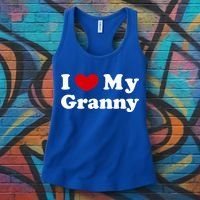 I Love My Granny I Heart My Granny Cute Gift Women's Tank Top thumb 3