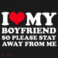 I Love My Bf I Love My Boyfriend So Please Stay Away Hoodie thumb 7