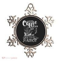 I Like My Coffee Black And My Tea In The Harbor Patriotic Ornament thumb 0