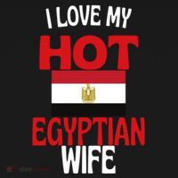 I Love My Hot Egyptian Wife Funny Egypt Relationship Gift Bucket Hat thumb 4