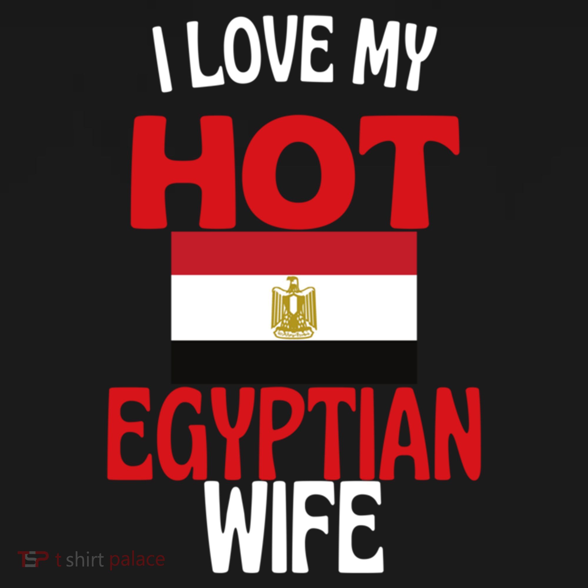 I Love My Hot Egyptian Wife Funny Egypt Relationship Gift Ornament