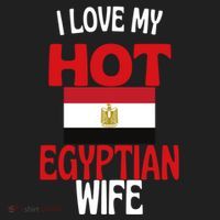 I Love My Hot Egyptian Wife Funny Egypt Relationship Gift Hat thumb 2