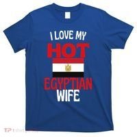 I Love My Hot Egyptian Wife Funny Egypt Relationship Gift T-Shirt thumb 0