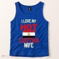 I Love My Hot Egyptian Wife Funny Egypt Relationship Gift Tank Top thumb 2