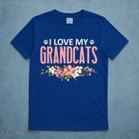 I Love My Grandcats Cat Lover Granddad Grandma Grandparent Gift T-Shirt thumb 5