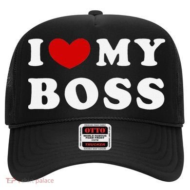 I Love My Boss Hat