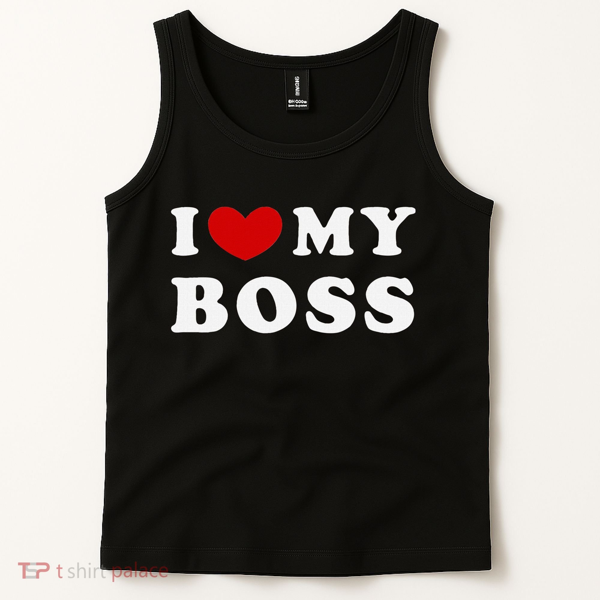 I Love My Boss Tank Top