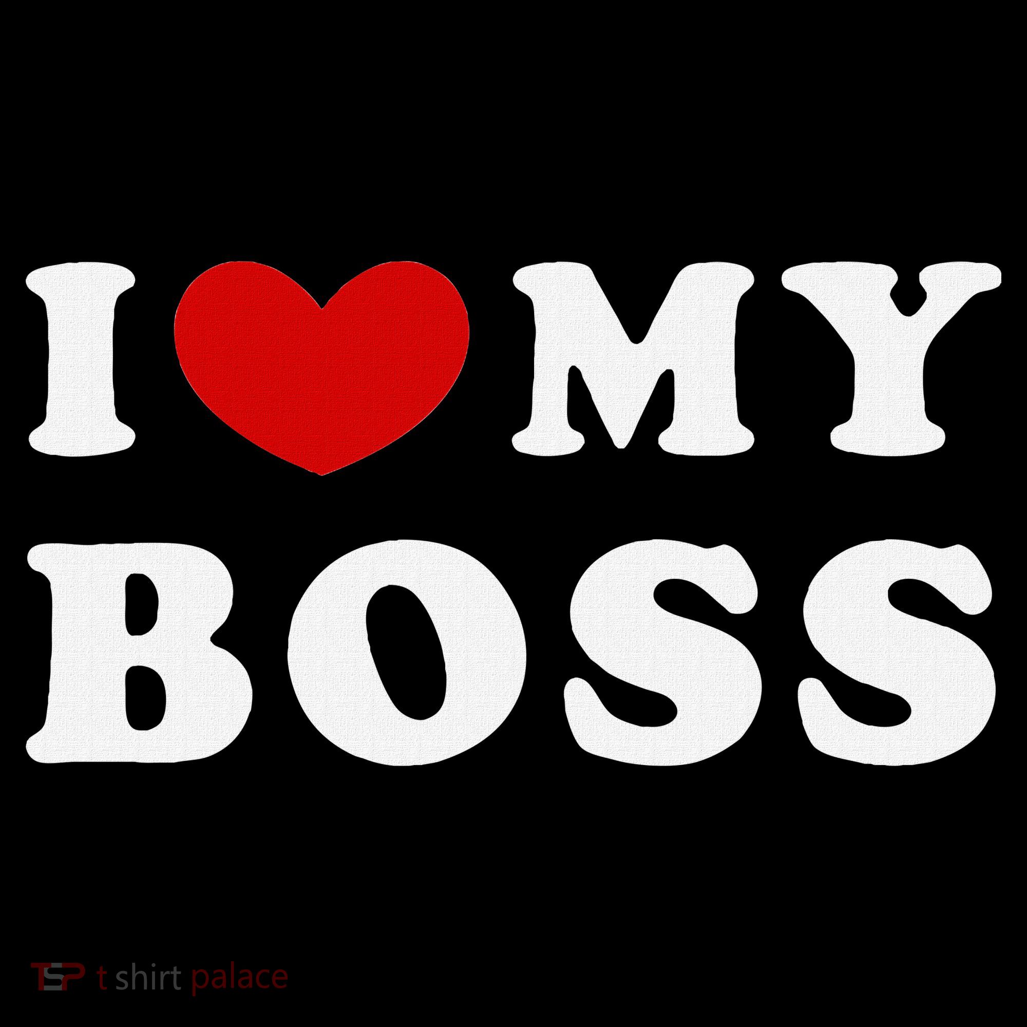 I Love My Boss Visor