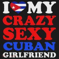 I Love My Crazy Sexy Cuban Girlfriend Cuba Boyfriend Gift Apron thumb 3