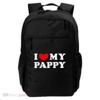 I Love My Pappy I Heart My Pappy Backpack thumb 0