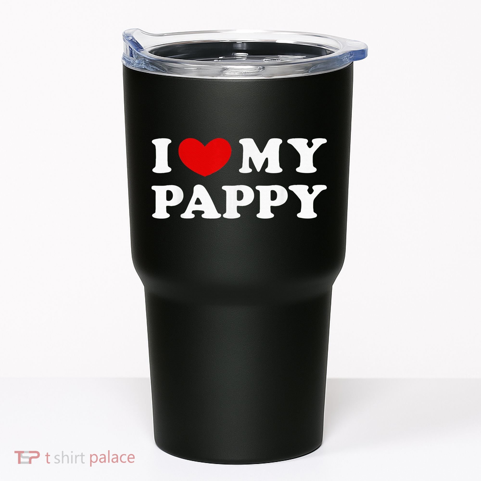 I Love My Pappy I Heart My Pappy Tumbler