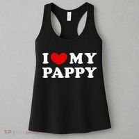 I Love My Pappy I Heart My Pappy Women's Tank Top thumb 3