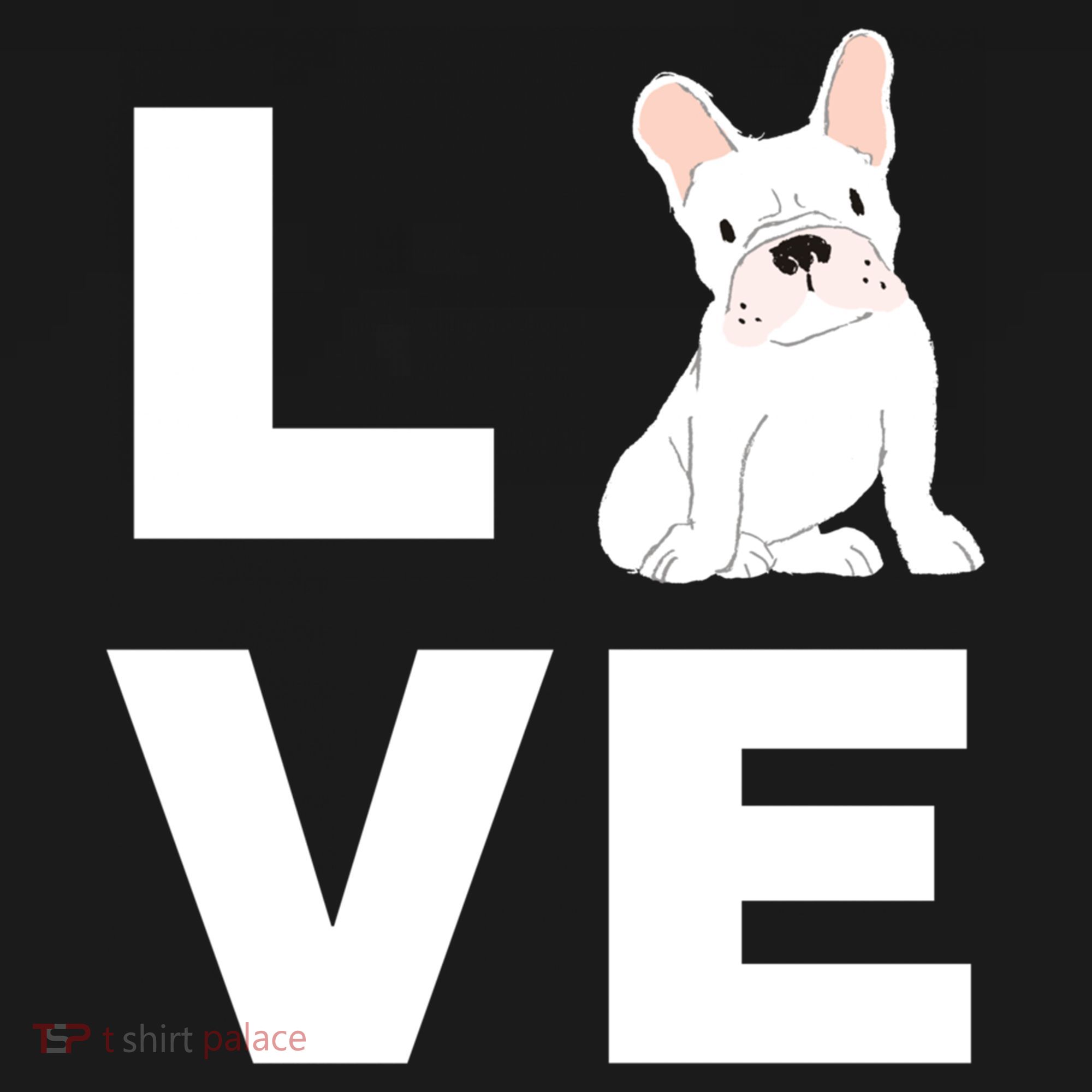 I Love My Frenchie French Bulldog Dog Lover Gift Women's Hoodie