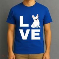 I Love My Frenchie French Bulldog Dog Lover Gift T-Shirt thumb 3