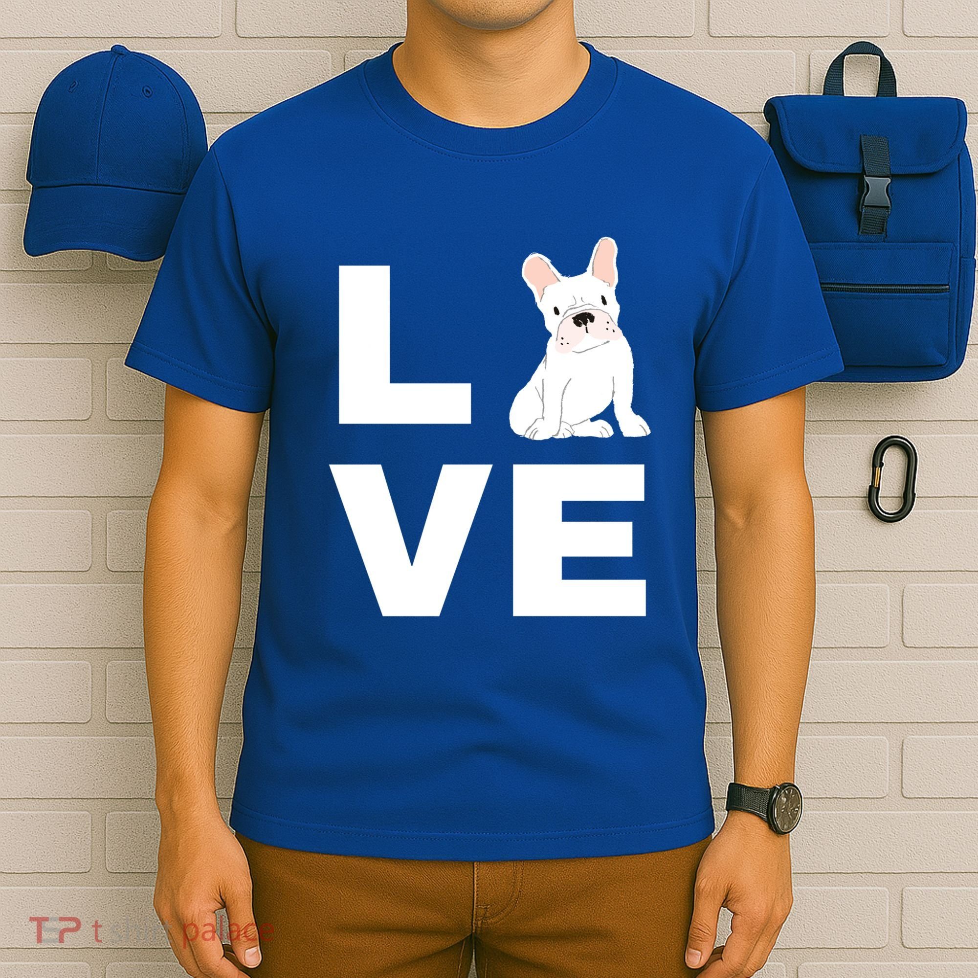 I Love My Frenchie French Bulldog Dog Lover Gift T-Shirt