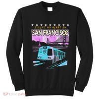 I Left My Heart In San Francisco Train & Bridge Sweatshirt thumb 0