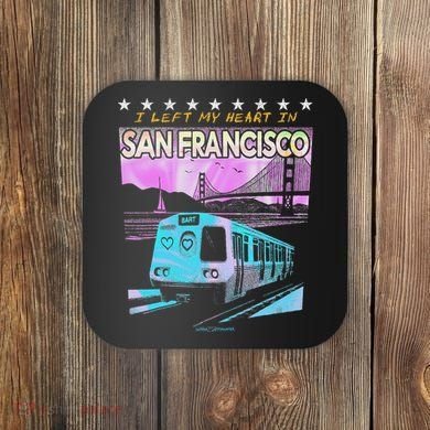 I Left My Heart In San Francisco Train & Bridge Coaster
