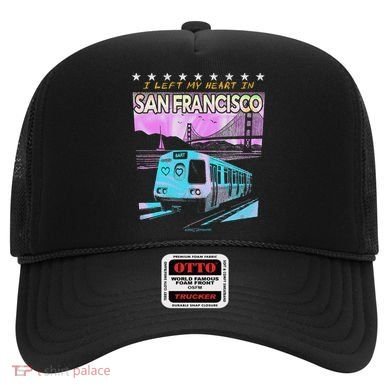 I Left My Heart In San Francisco Train & Bridge Hat