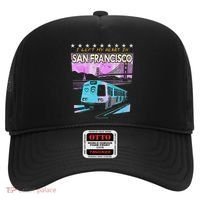 I Left My Heart In San Francisco Train & Bridge Hat thumb 0