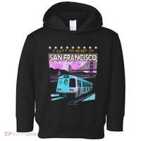 I Left My Heart In San Francisco Train & Bridge Toddler Hoodie thumb 0