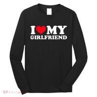 I Love My Girlfriend Long Sleeve Shirt thumb 0
