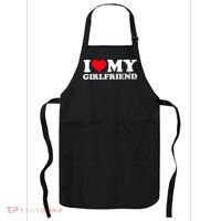 I Love My Girlfriend Apron thumb 0