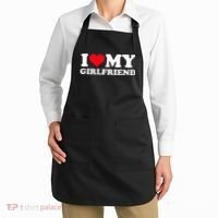 I Love My Girlfriend Apron thumb 2