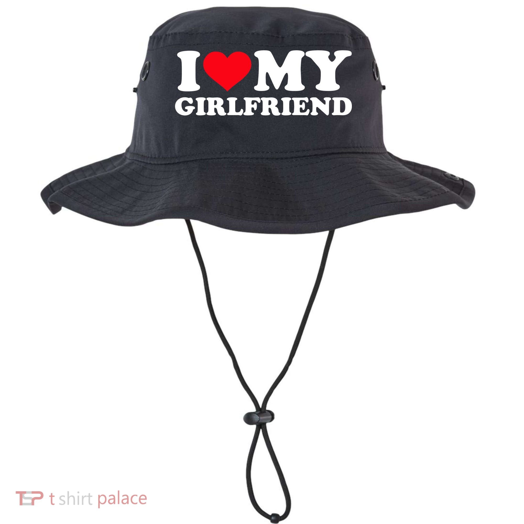 I Love My Girlfriend Bucket Hat