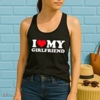 I Love My Girlfriend Women's Tank Top thumb 2