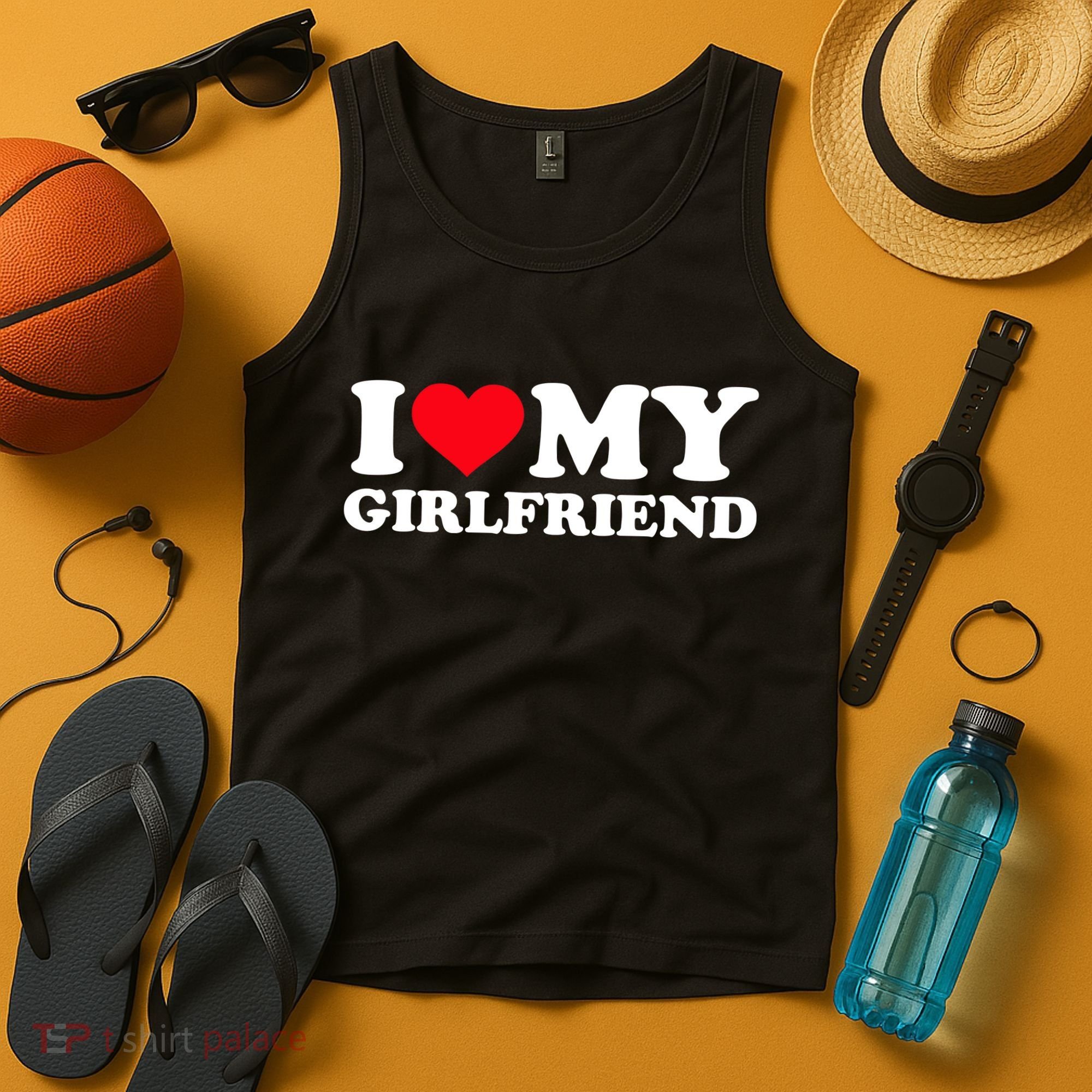 I Love My Girlfriend Tank Top