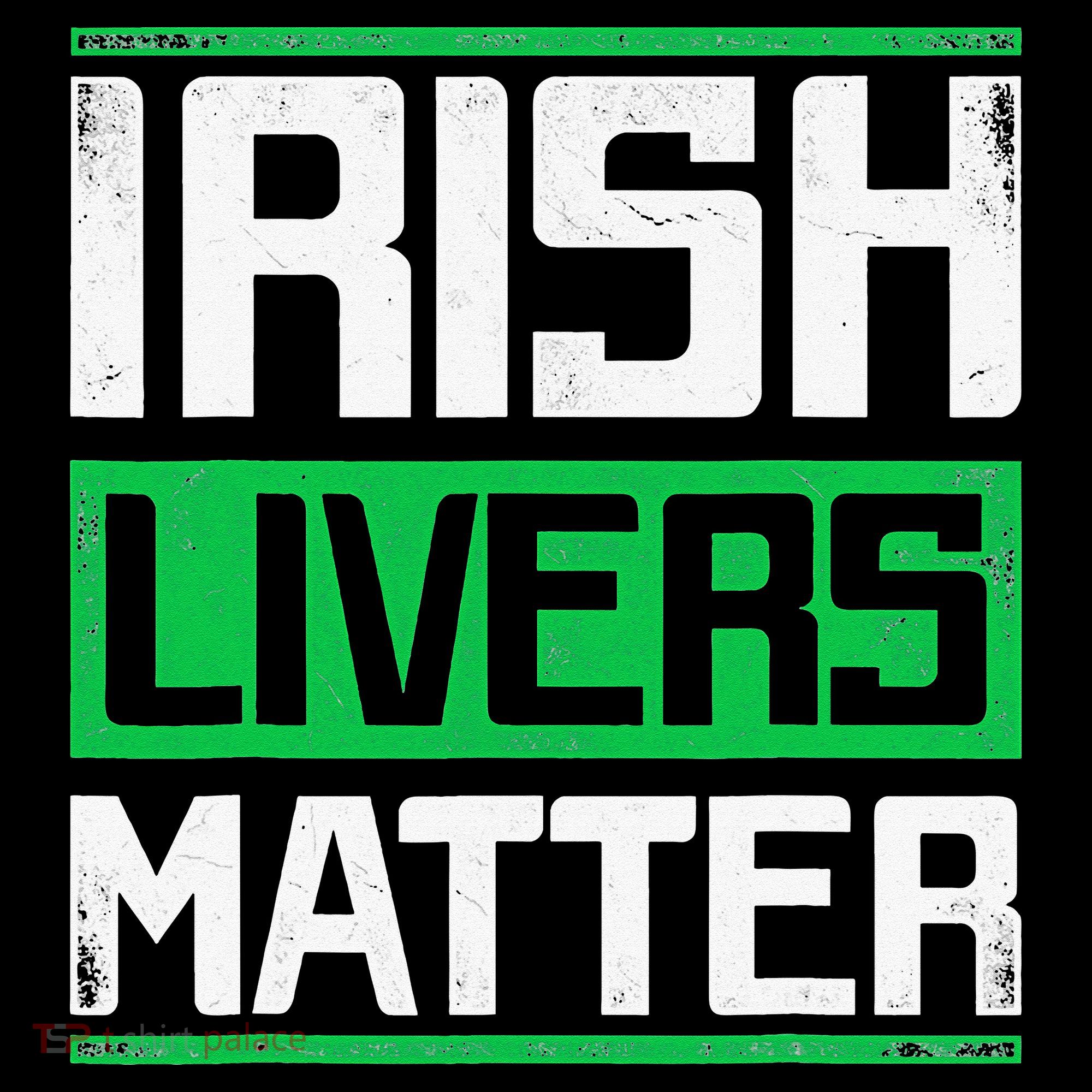 Irish Livers Matter St Patricks Day Apron
