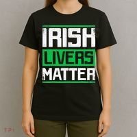 Irish Livers Matter St Patricks Day T-Shirt thumb 4