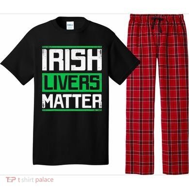 Irish Livers Matter St Patricks Day Pajama Set
