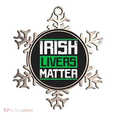 Irish Livers Matter St Patricks Day Ornament