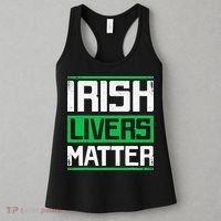 Irish Livers Matter St Patricks Day Women's Tank Top thumb 3