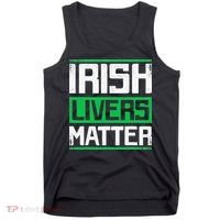 Irish Livers Matter St Patricks Day Tank Top thumb 0