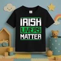 Irish Livers Matter St Patricks Day Toddler T-Shirt thumb 3