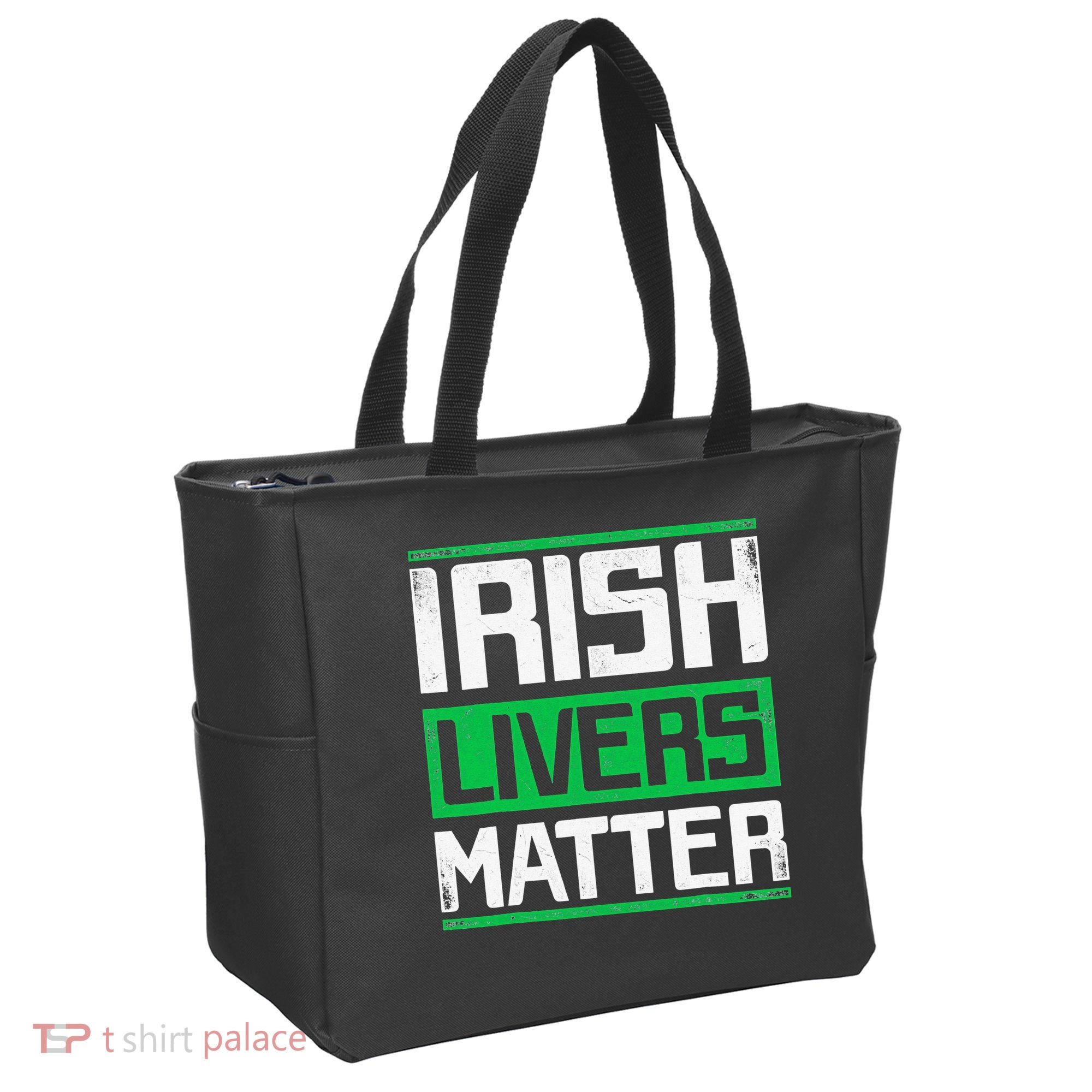 Irish Livers Matter St Patricks Day Tote Bag