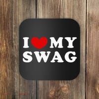 I Love My Swag I Heart My Swag Coaster thumb 0
