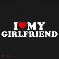 I Love My Hot Girlfriend I Heart My Hot Girlfriend Gf Women's Hoodie thumb 2