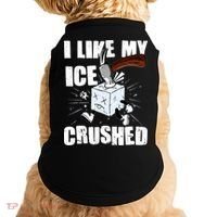 I Like My ICE Crushed Anti ICE  Doggie Tank thumb 0