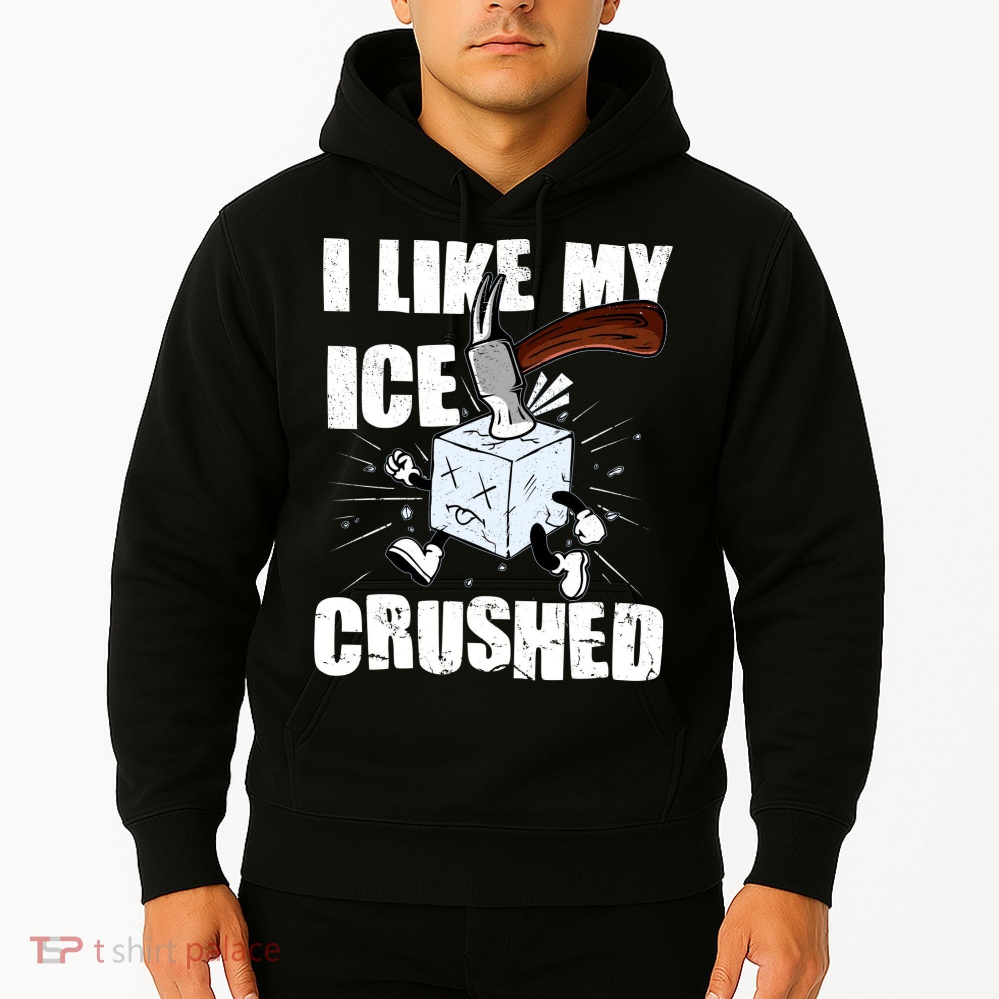 I Like My ICE Crushed Anti ICE  Hoodie