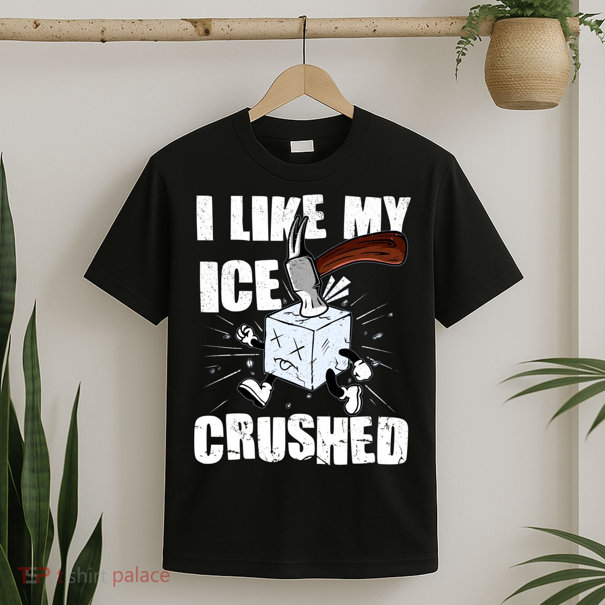 I Like My ICE Crushed Anti ICE  T-Shirt