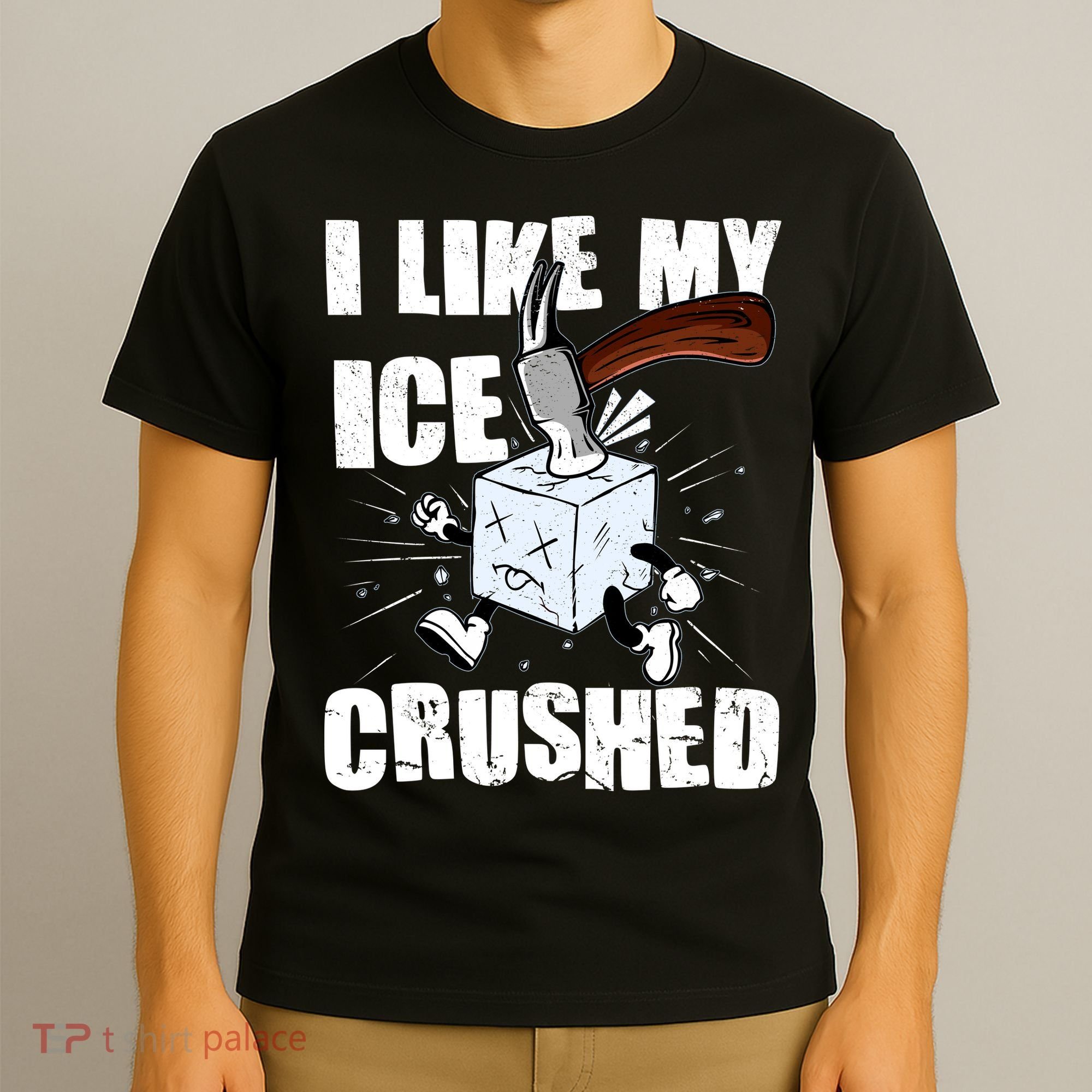 I Like My ICE Crushed Anti ICE  T-Shirt