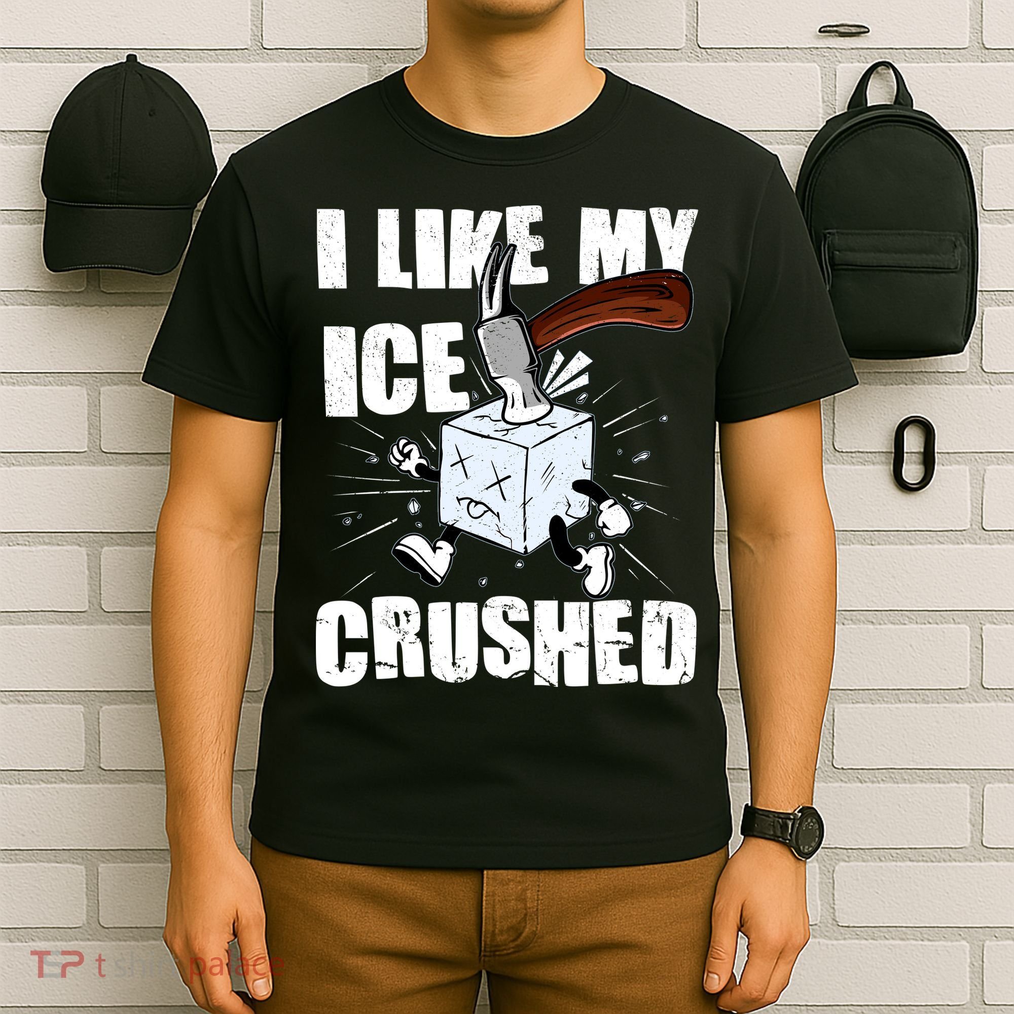 I Like My ICE Crushed Anti ICE  T-Shirt