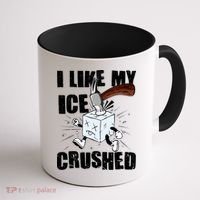 I Like My ICE Crushed Anti ICE  Coffee Mug thumb 1