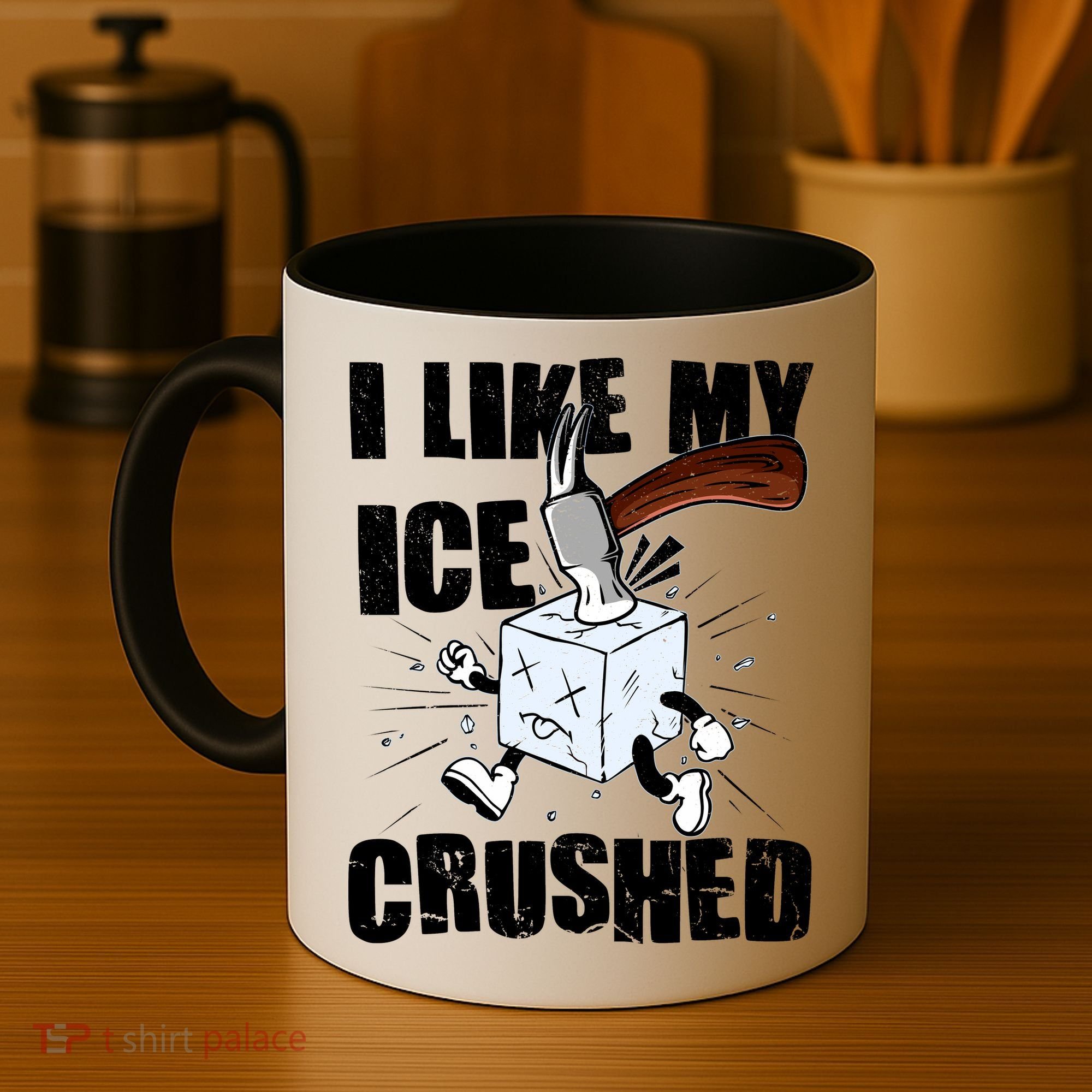 I Like My ICE Crushed Anti ICE  Coffee Mug