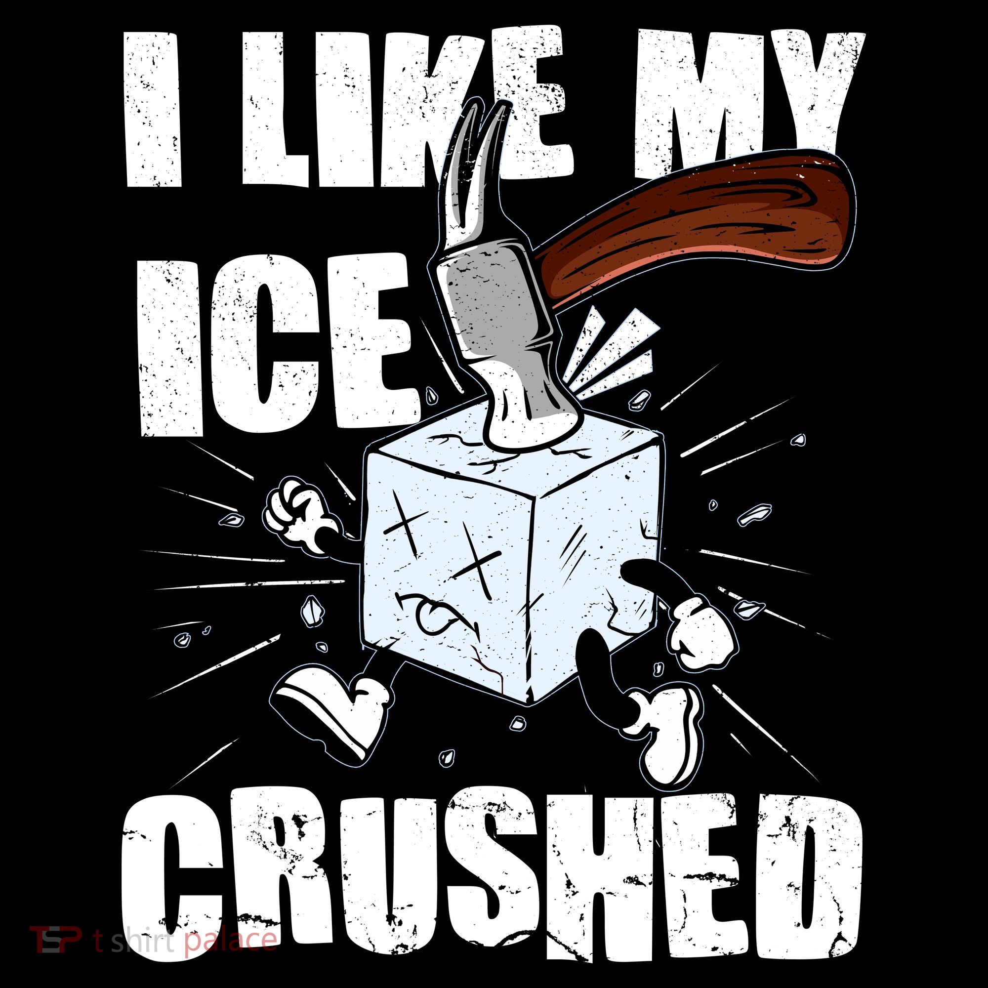 I Like My ICE Crushed Anti ICE  Coaster
