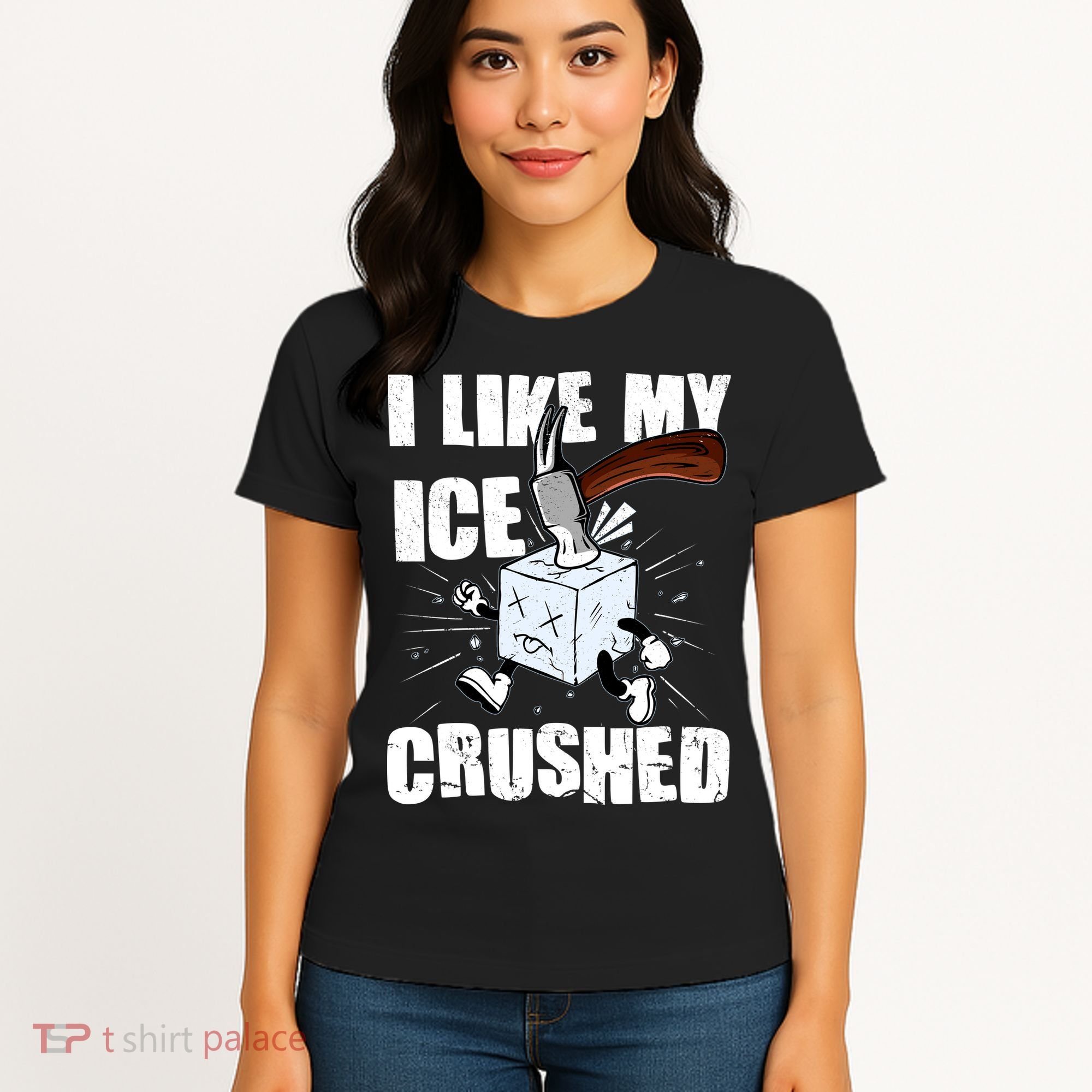 I Like My ICE Crushed Anti ICE  Women's T-Shirt